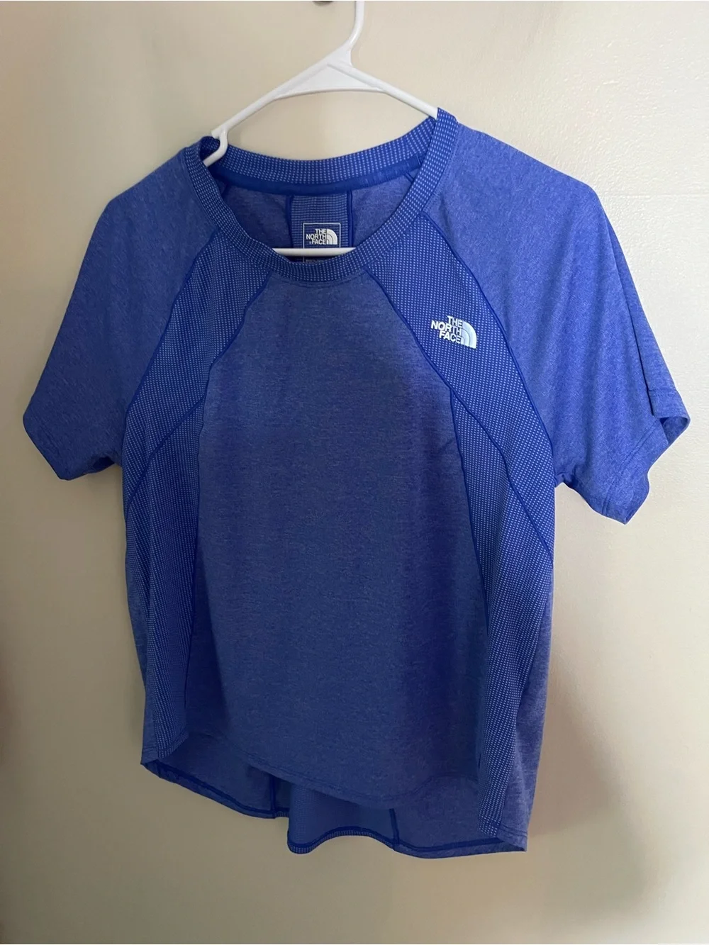 The North Face Women’s Blue Flashdry Short Sleeve Activewear Top Size M EUC - Picture 3 of 6